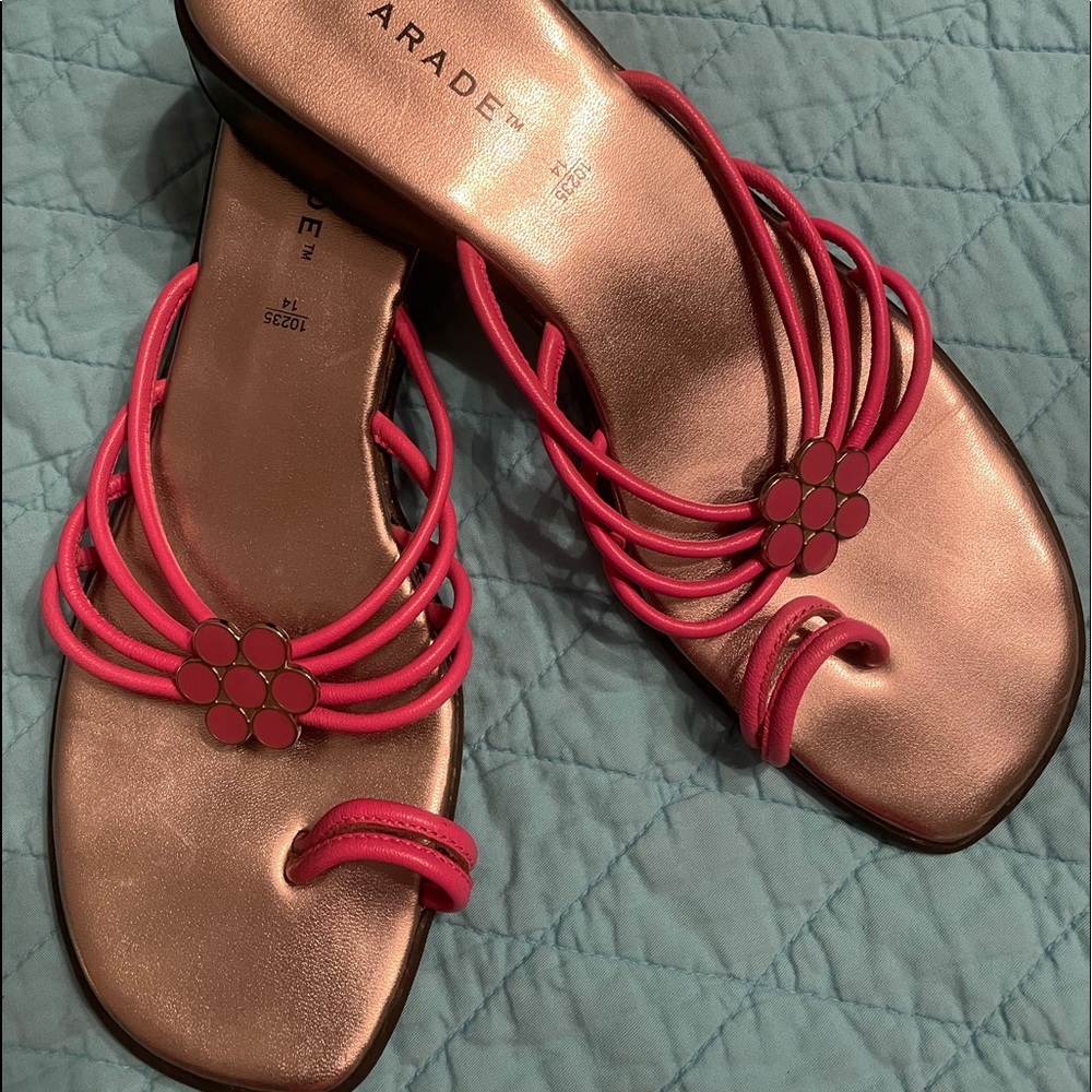 💗Hot Pink Slides